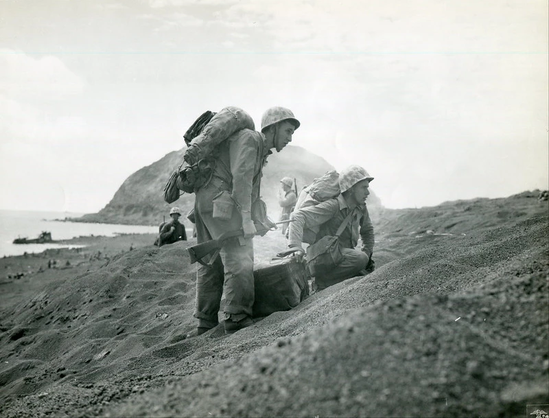 Marines à Iwo Jima